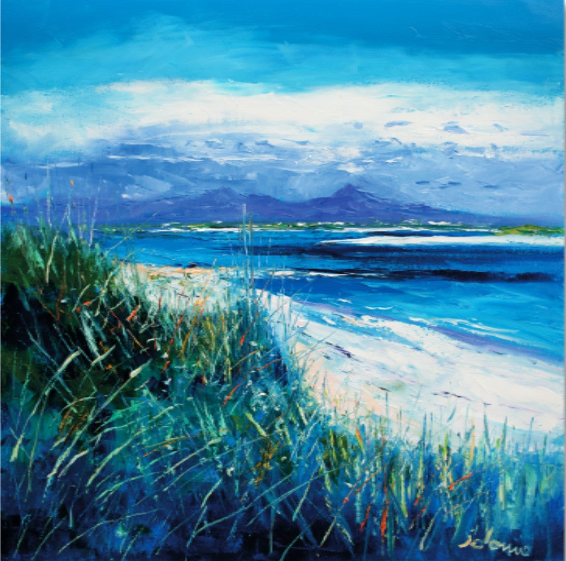 Summerlight, Benbecula Looking to South Uist by JOLOMO