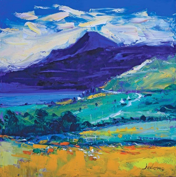 Evening Light on Ben Talla, Mull by Jolomo