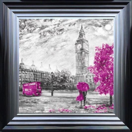 London Blossoms in Magenta II
