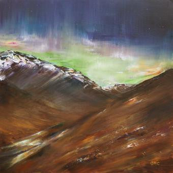 Northern Lights Over the Sma' Glen by Grace Cameron