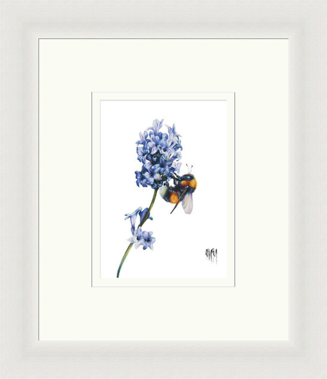 Going Solo (Limited Edition) by Georgina McMaster framed wall art print featuring single animal portrait