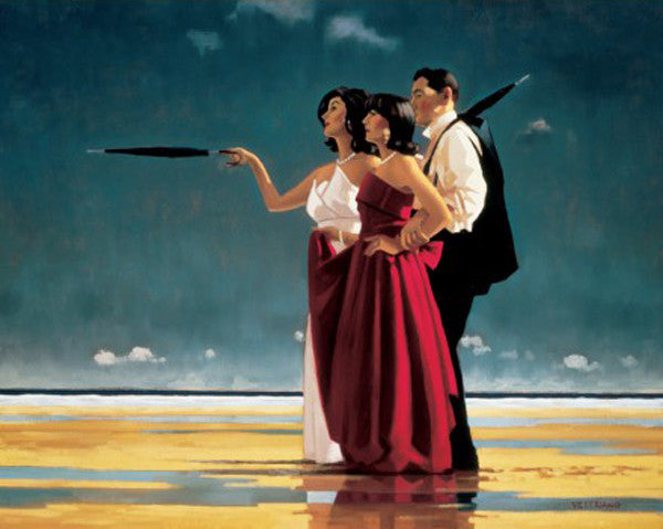 The Missing Man I by Jack Vettriano