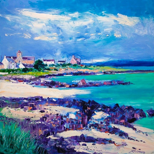 Summer Light at St Ronan's Bay, Iona by Jolomo