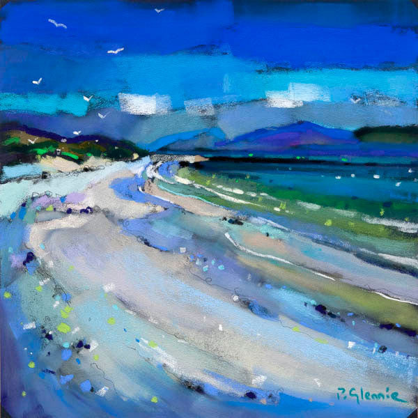 Seashore Blues, Barra by Pam Glennie