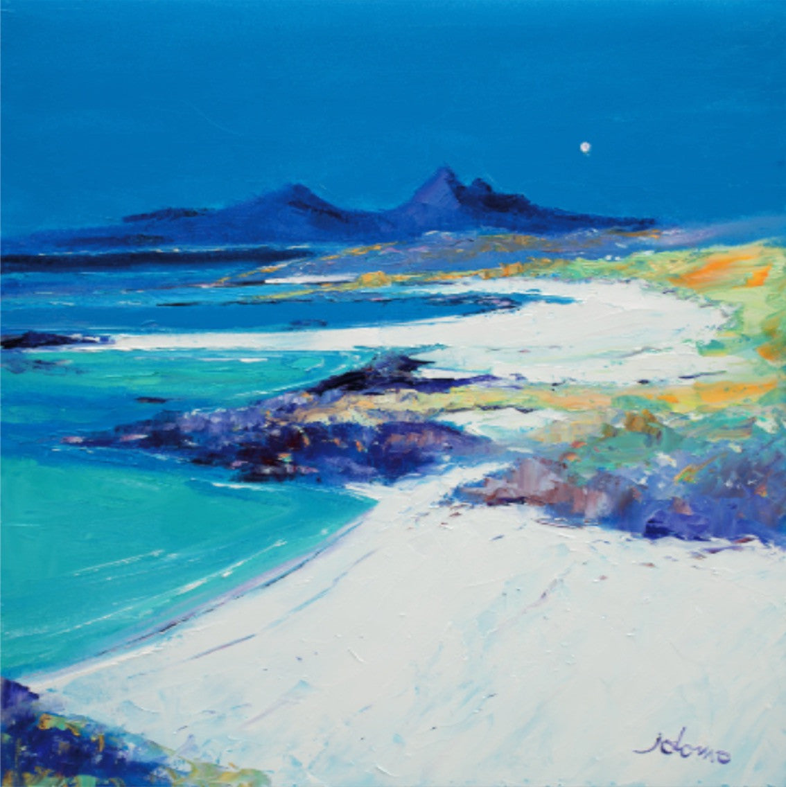 A Summer Moon Sanna Bay by Jolomo