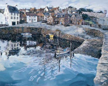 The Boat Comes In, Crail by Sonas McLean