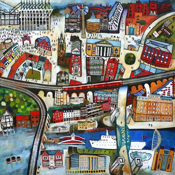 Welcome To Newcastle by Rob Hain