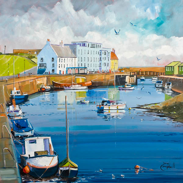 St Andrews Harbour by Daniel Campbell