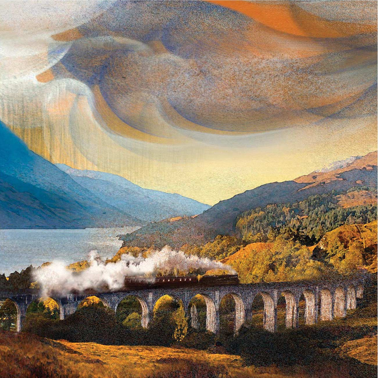 Glenfinnan Viaduct by Esther Cohen