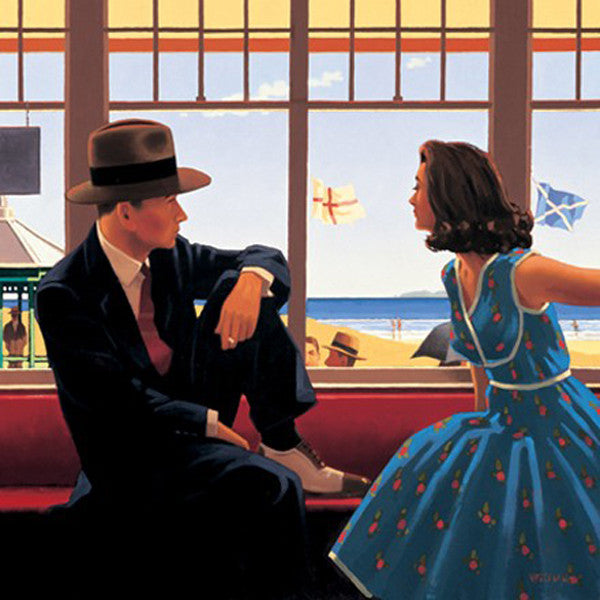 Edith and the Kingpin by Jack Vettriano