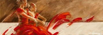 Duo in Red by Kitty Meijering