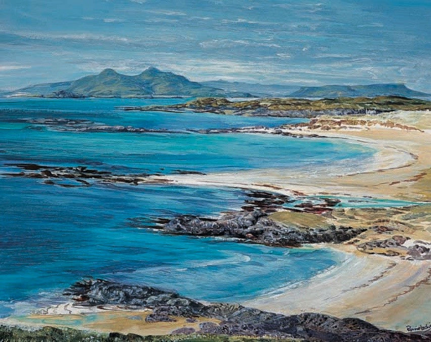 Ardnamurchan Sands by Ronnie Leckie