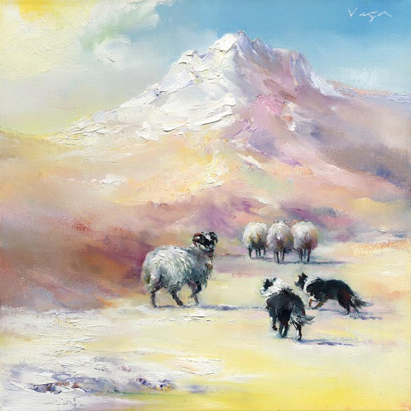 Icy Confrontation By Vega