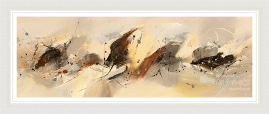 Sandstorm Abstract by Véronique Ball