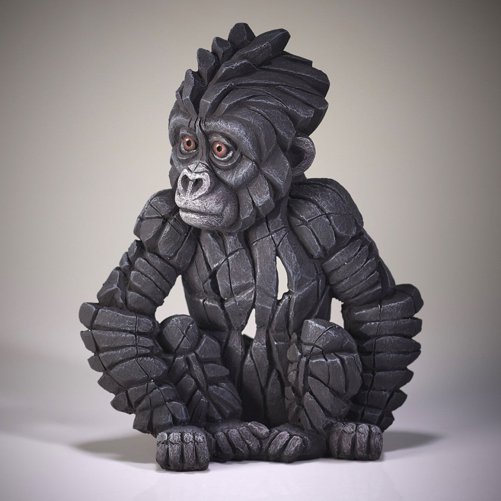 Baby Gorilla - Edge Sculpture