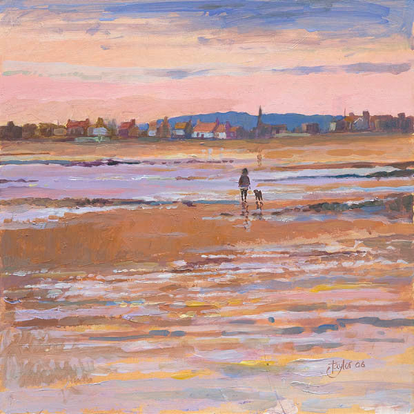 Beach Scene Earlsferry, Fife by Chris Taylor