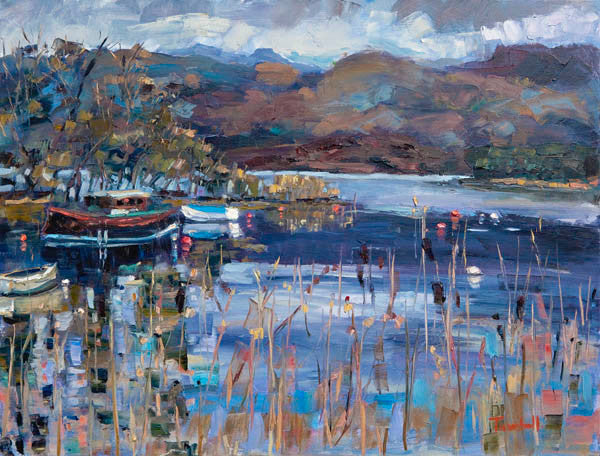 Shades of Spring, Loch Lomond by Nancy Turnbull