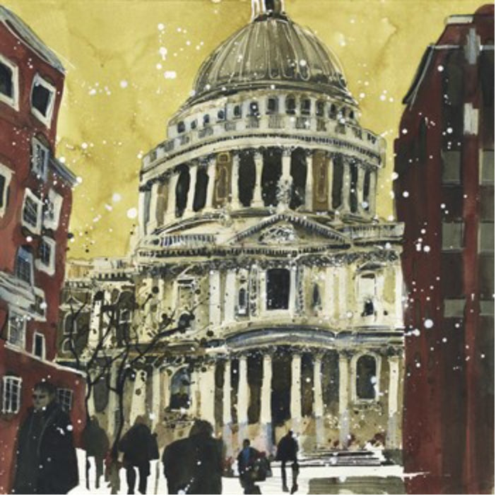 Autumn St Pauls London by Susan Brown