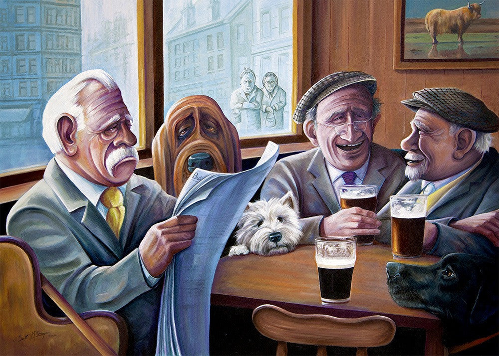 Having a Pint with the Colonel by Scott McGregor - Petite