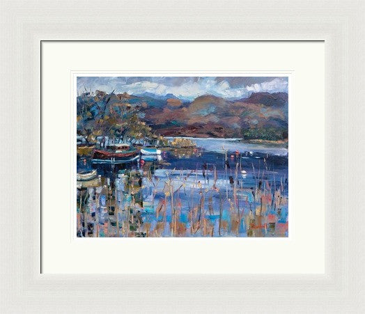 Shades of Spring, Loch Lomond by Nancy Turnbull