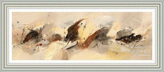 Sandstorm Abstract by Véronique Ball