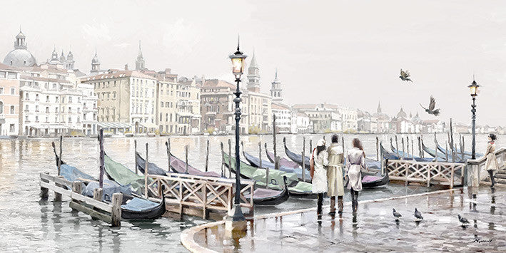 Quayside, Venice by Richard MacNeil