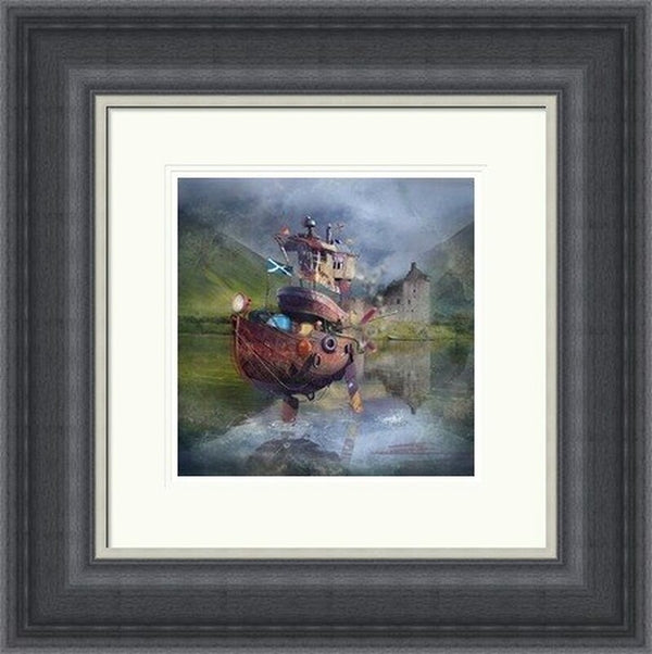Fishing Boat by Matylda Konecka