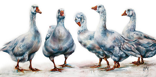 The Gossips (Limited Edition) By Georgina McMaster