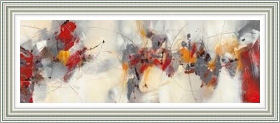 Rhapsody Abstract by Véronique Ball
