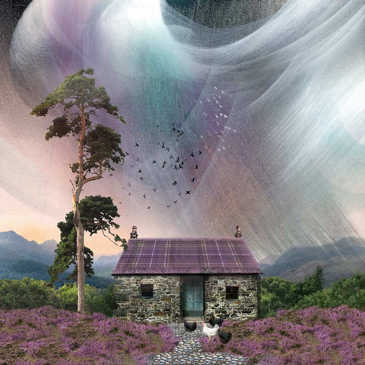 Heather Bothy with Hens by Esther Cohen