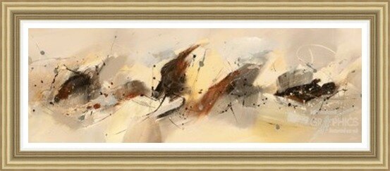 Sandstorm Abstract by Véronique Ball