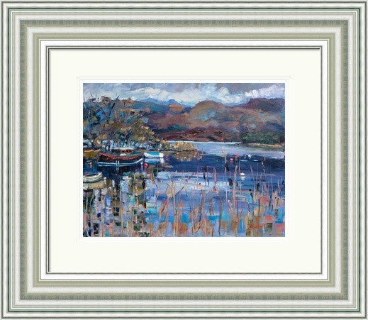 Shades of Spring, Loch Lomond by Nancy Turnbull