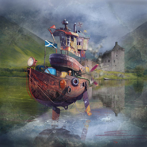 Fishing Boat by Matylda Konecka - Petite