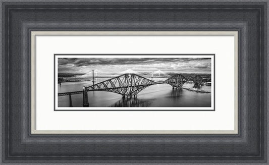The Three Bridges Black and White by Ian Marshall
