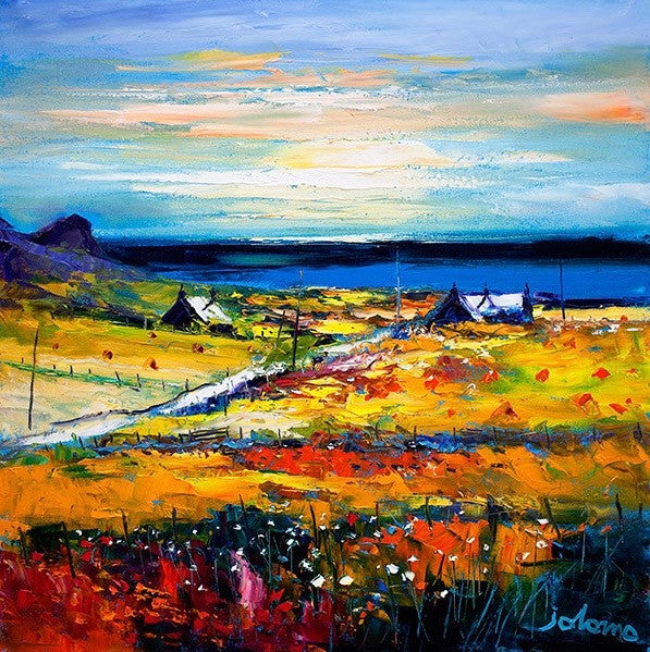 Autumn Light at Kilchattan, Isle of Colonsay by Jolomo