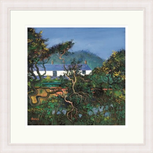 Cottages with Gorse Bushes (Limited Edition) by Davy Brown