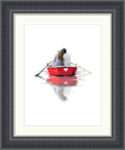 Couple in a Boat by Richard MacNeil