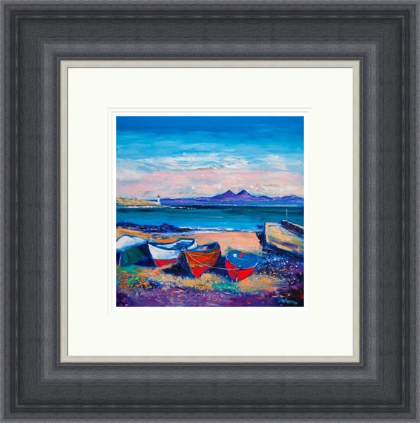 Beached Boats, Loch Indaal, Islay by Jolomo
