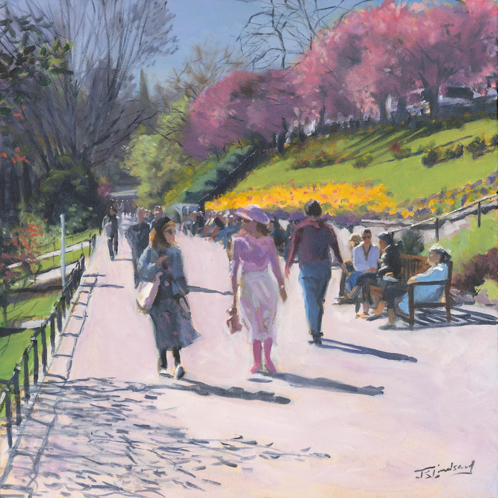 Springtime in the Gardens by James Somerville Lindsay