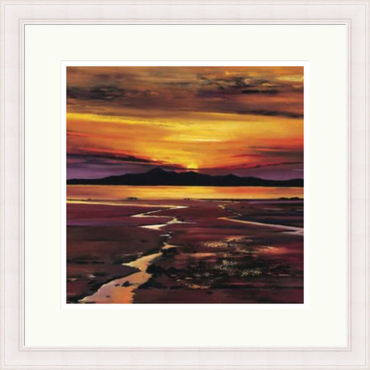 Fading Sun, Arran (Limited Edition) by Davy Brown