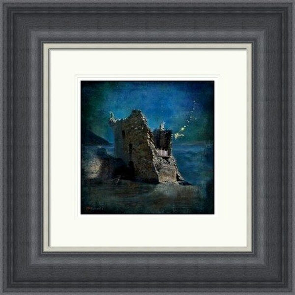 The Castle's Night Time Secret (Urquhart Castle) by Matylda Konecka