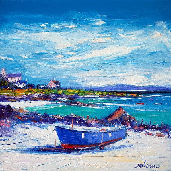 Down in the Rocks Waiting for the Ferry, Iona by JOLOMO