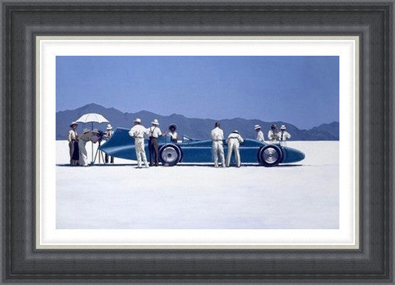 Bluebird at Bonneville by Jack Vettriano