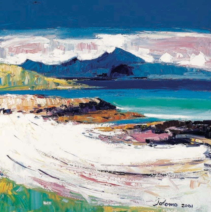 Beach Isle of Ulva by Jolomo