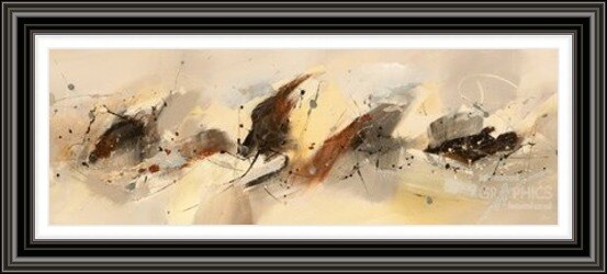 Sandstorm Abstract by Véronique Ball
