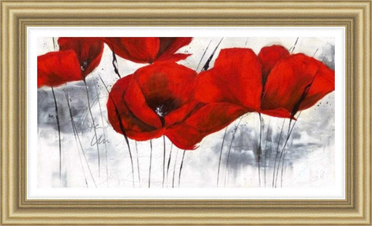 Pavot d´hiver IV by Isabelle Zacher-Finet