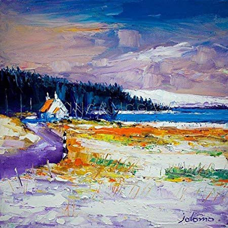First Snow at Pennyghael by Jolomo
