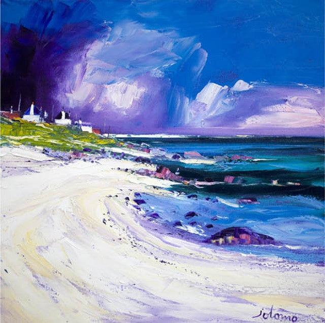 Rain Squall, Balemartine, Isle of Tiree (Limited Edition) By John Lowrie Morrison (Jolomo)