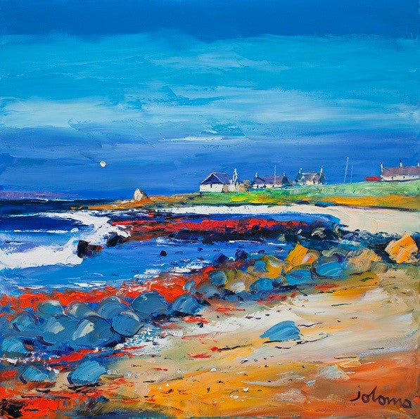 The Red Rocks at Chleit Kirk, Kintyre by Jolomo