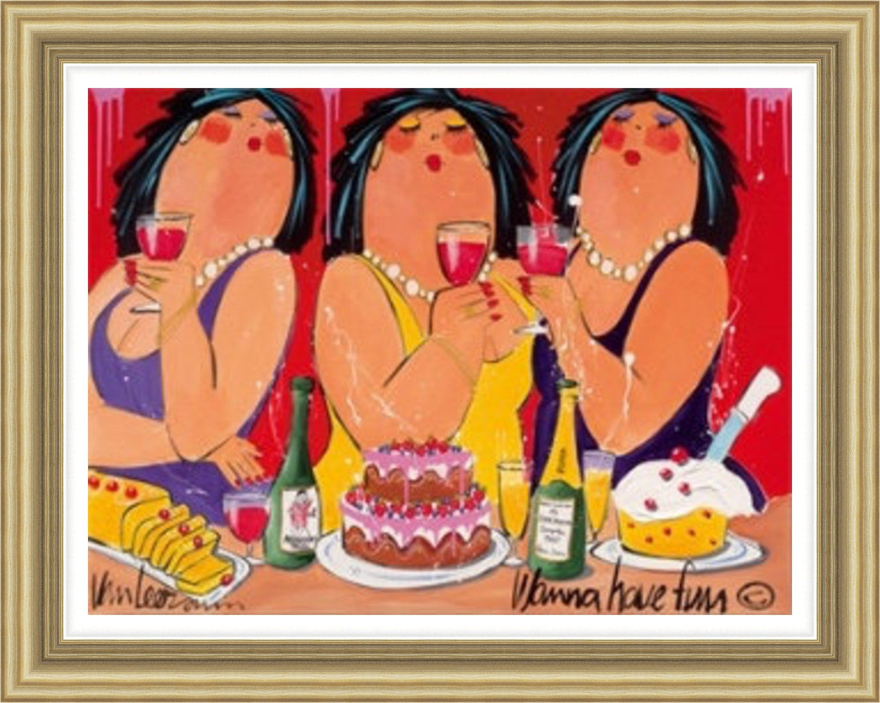 Girls Just Wanna Have Fun II by El van Leersum